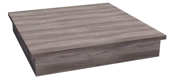 island bottom w plinth